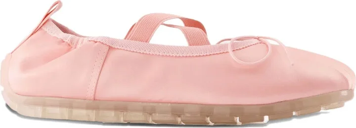 Satin Ballerina Shoes