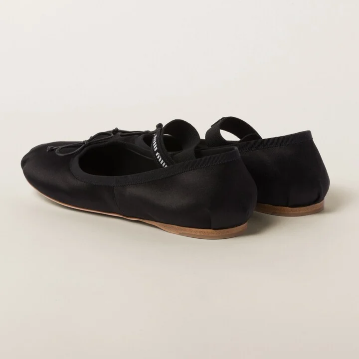 Satin ballerinas - Image 3