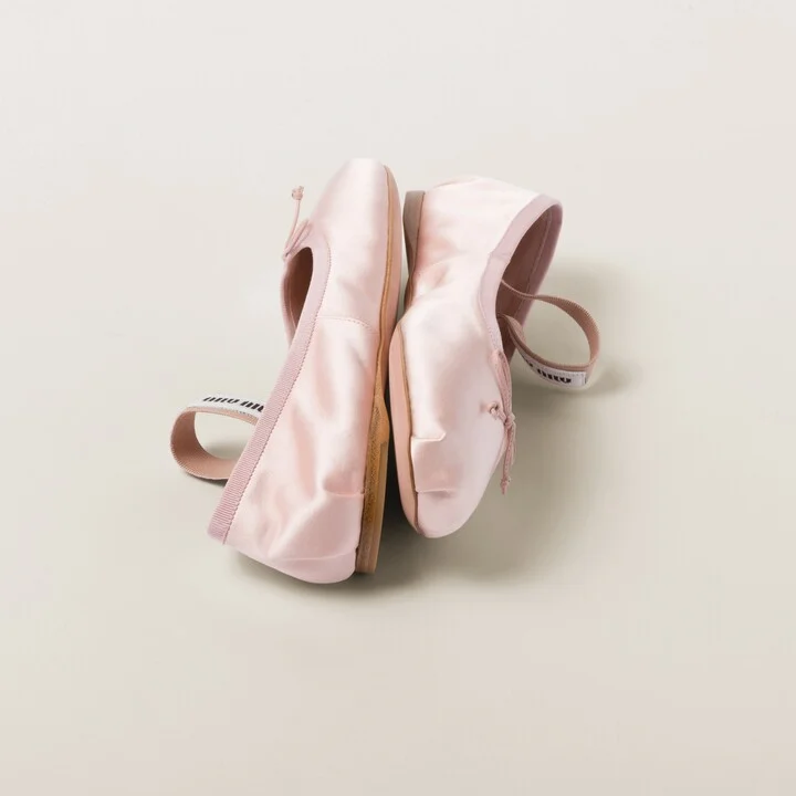 Satin ballerinas - Image 4