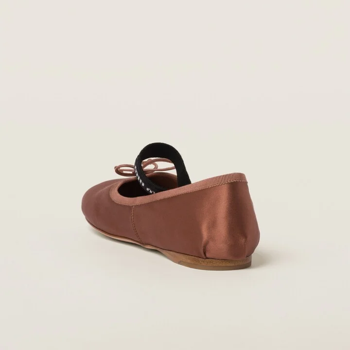 Satin ballerinas - Image 3