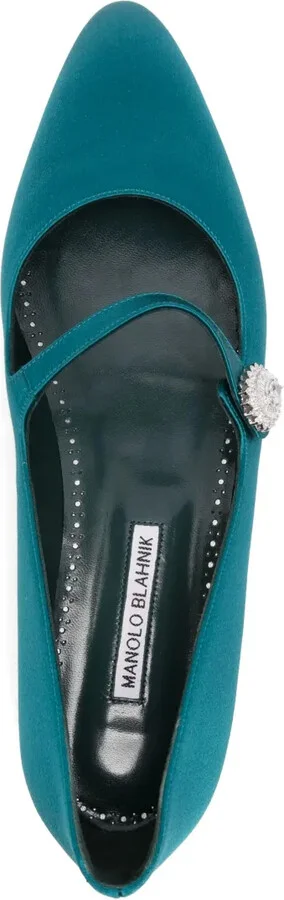 Satin Ballet Flats - Image 4