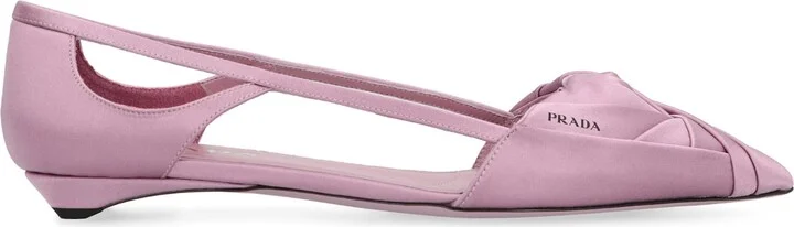 Satin Ballet Flats - Image 2