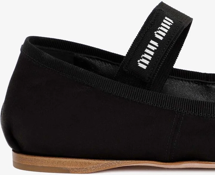 Satin Ballet Flats - Image 3