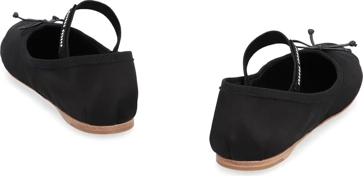Satin Ballet Flats - Image 4