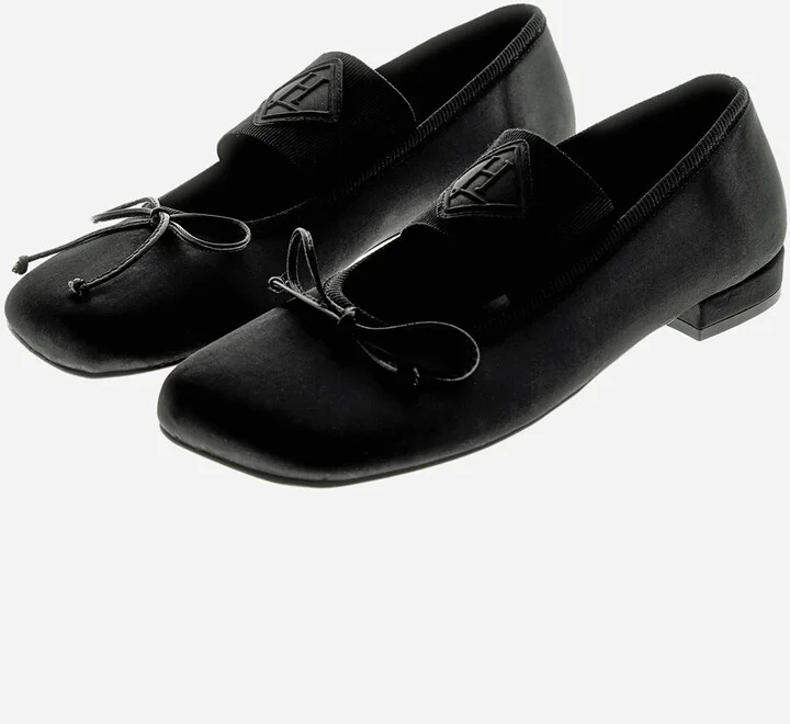 Satin Ballet Flats - Image 2