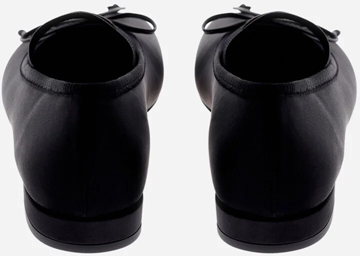 Satin Ballet Flats - Image 3