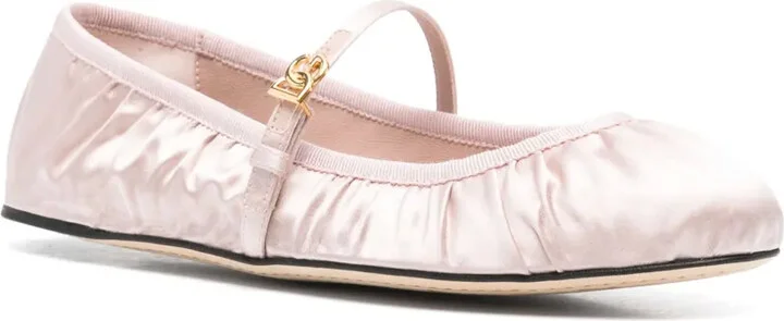 Satin Ballet Flats - Image 2