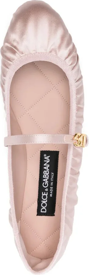 Satin Ballet Flats - Image 4