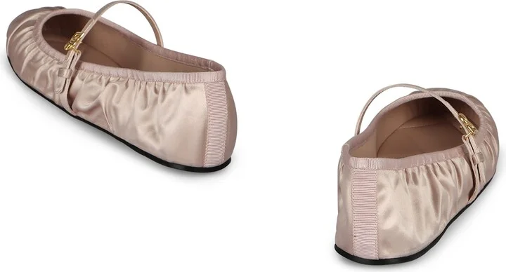 Satin Ballet Flats - Image 4