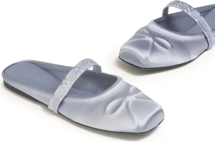 Satin Ballet Flats - Image 5