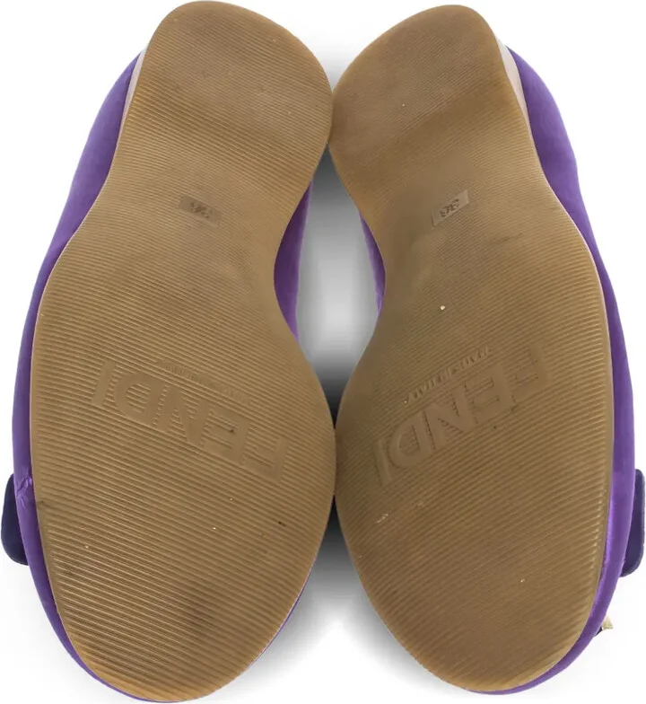 Satin Ballet Flats - Image 5