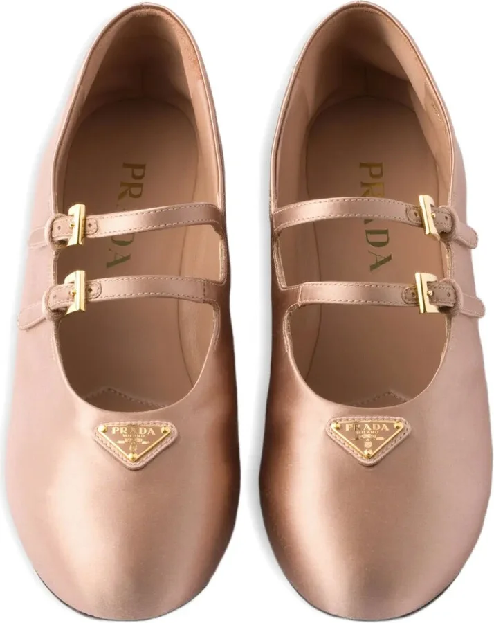 Satin Ballet Flats - Image 5