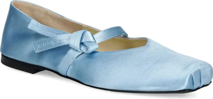 Satin Ballet Flats - Image 2