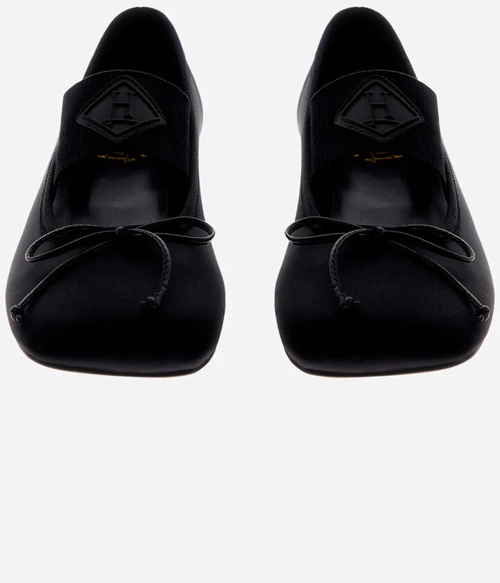 Satin Ballet Flats