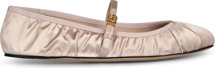 Satin Ballet Flats