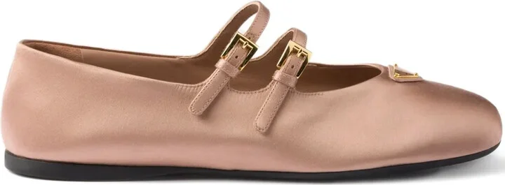 Satin Ballet Flats