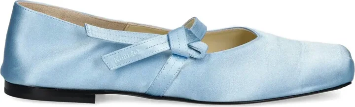 Satin Ballet Flats