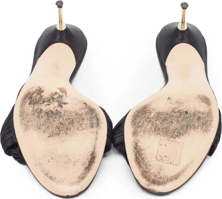 Satin Bow Sandals - Image 4
