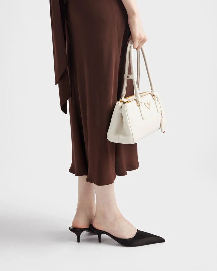 Satin crepe midi-dress - Image 6