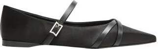 Satin flat ballets