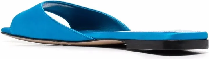Satin Flat Slides - Image 3