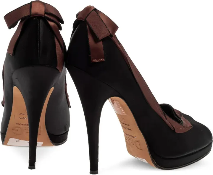 Satin Heeled Pumps - Image 4