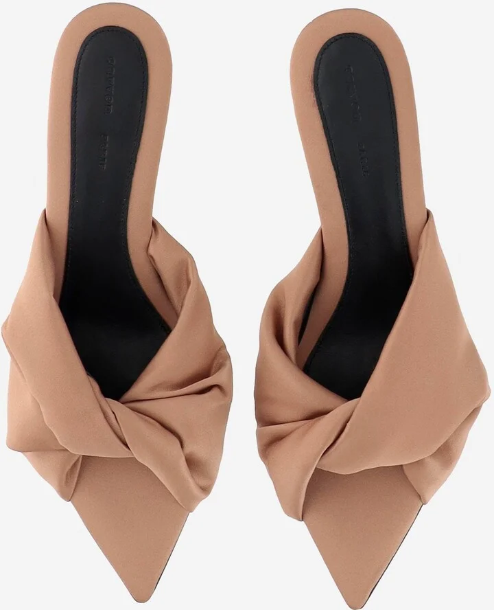 Satin Heeled Sandals - Image 2