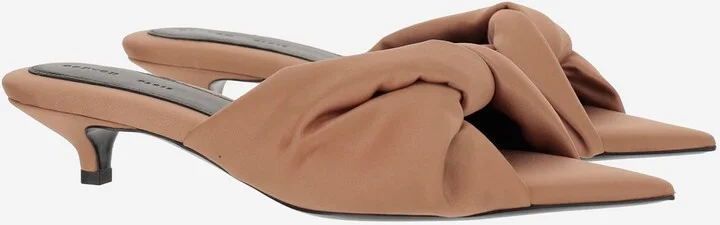 Satin Heeled Sandals - Image 3