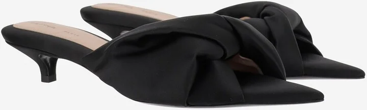 Satin Heeled Sandals - Image 3
