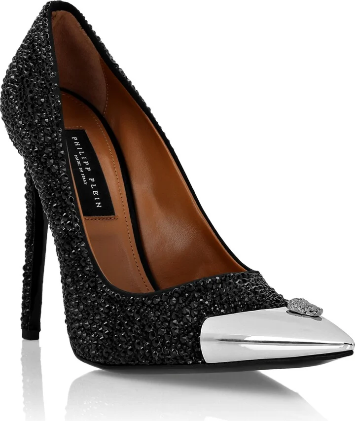 Satin Hi-Heels Mix Strass
