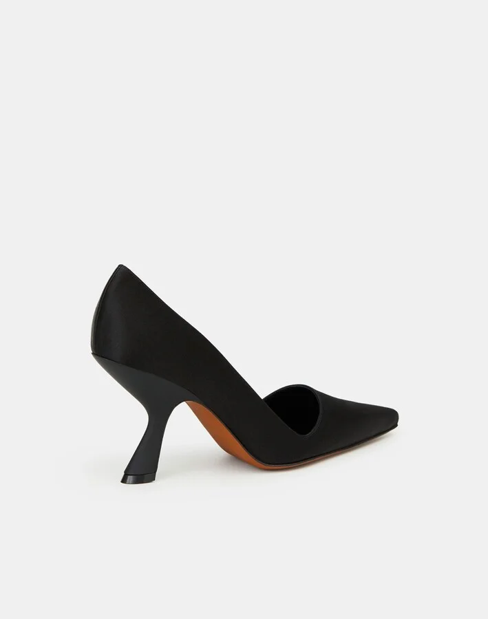 Satin High Heeled Pump - Image 3
