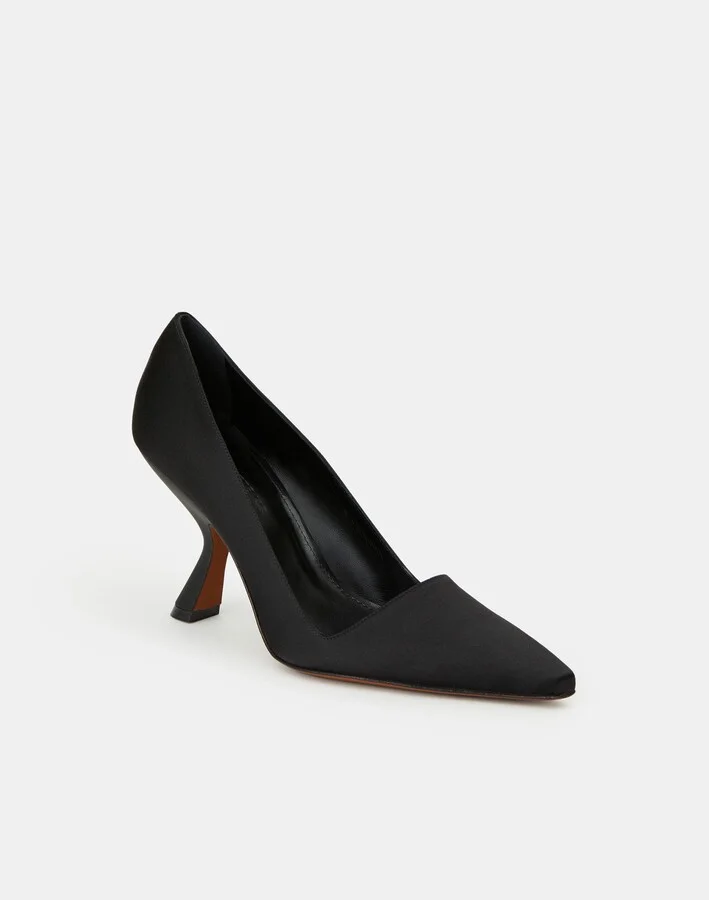 Satin High Heeled Pump - Image 4