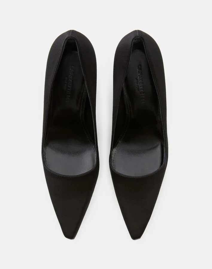 Satin High Heeled Pump - Image 5
