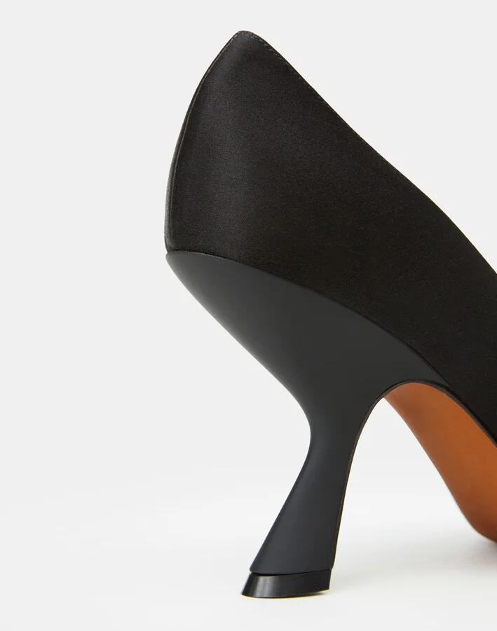 Satin High Heeled Pump - Image 6