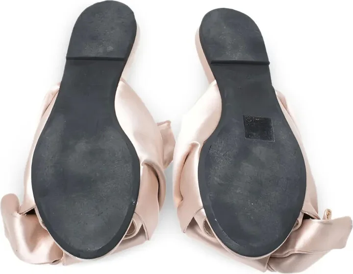 Satin Knot Sandals - Image 4