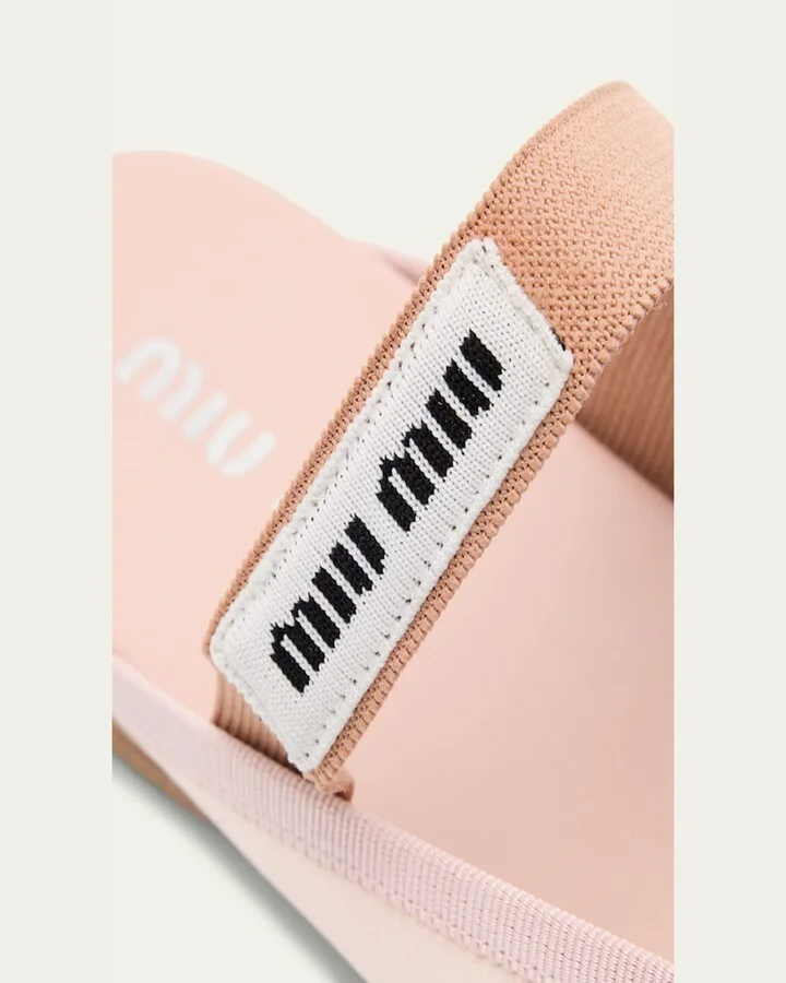 Satin Mary Jane Ballerina Mules - Image 5