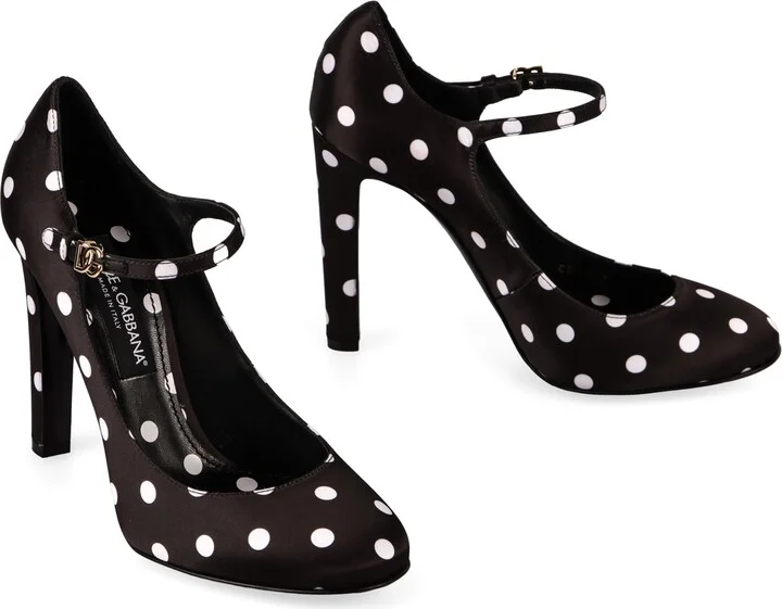Satin Mary Jane Pumps - Image 3