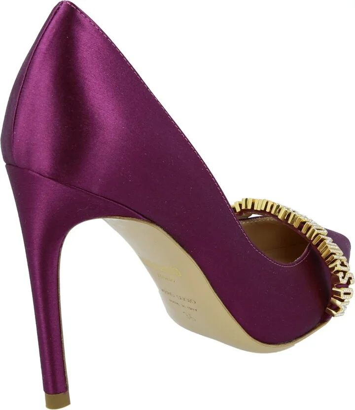 Satin Pointed Toe Pump - Image 2