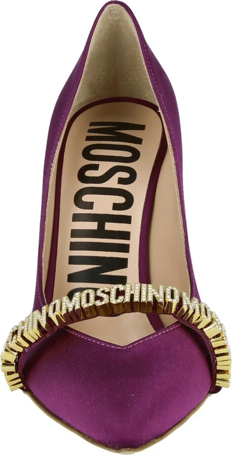 Satin Pointed Toe Pump - Image 3