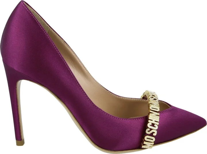 Satin Pointed Toe Pump - Image 4