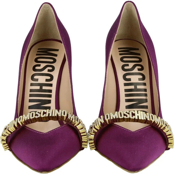 Satin Pointed Toe Pump - Image 6