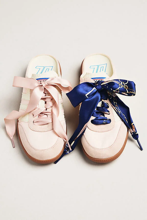 Satin Polka Dot Shoe Laces