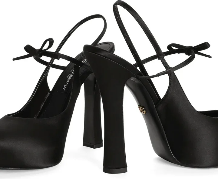 Satin Pumps - Image 4