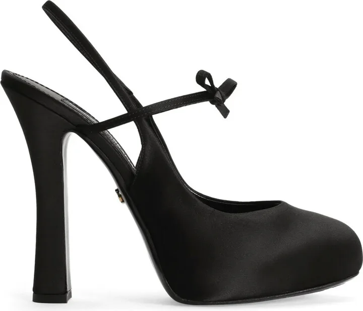 Satin Pumps