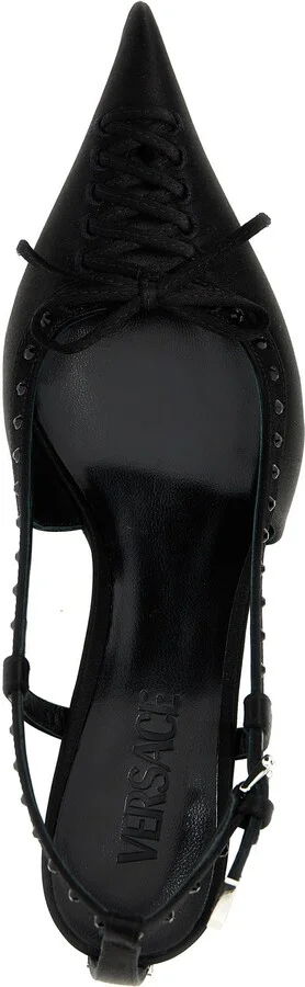 Satin Rhinestone Slingback - Image 3