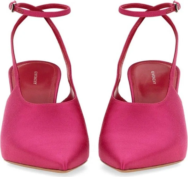 Satin Show Slinback Pumps - Image 2