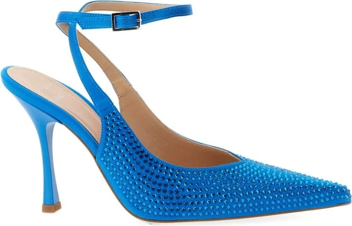 Satin Slingback