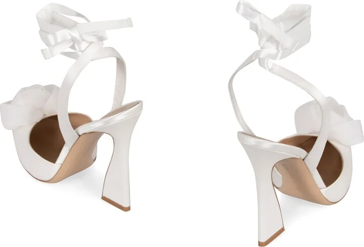 Satin Slingback Pumps - Image 2