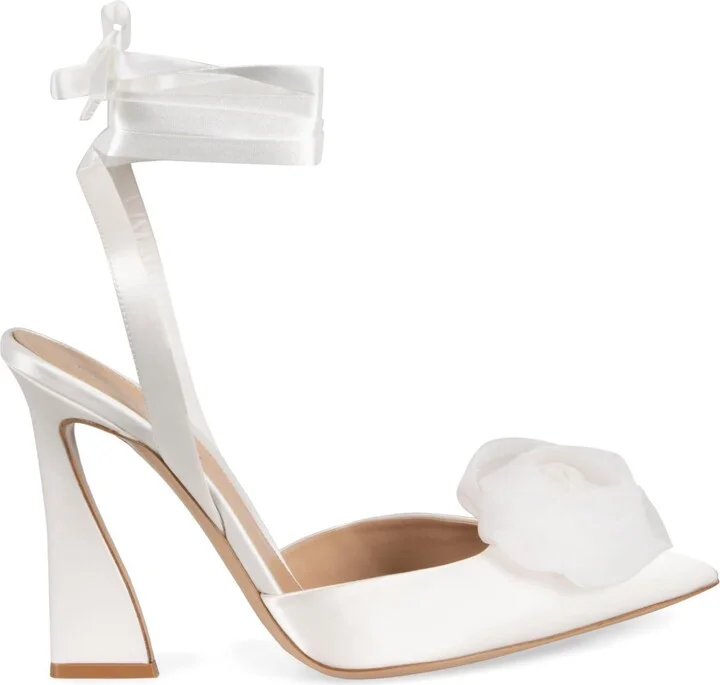 Satin Slingback Pumps - Image 3