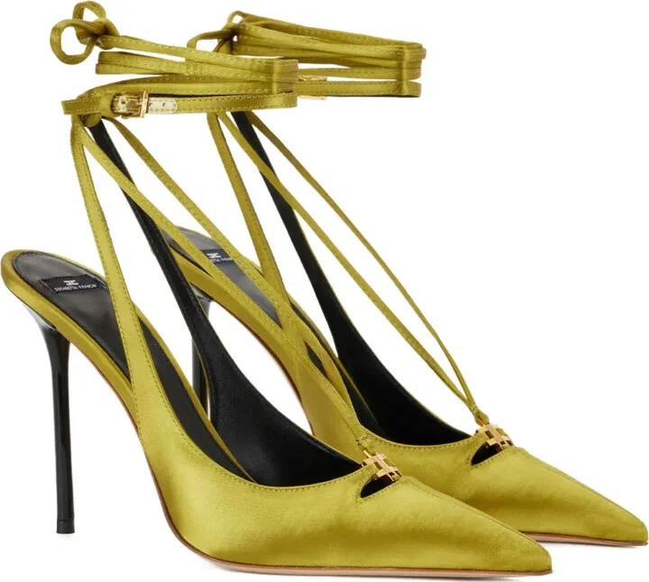 Satin Slingback Pumps - Image 2